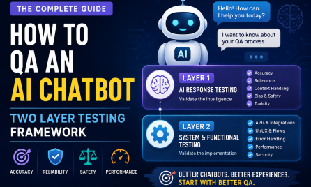 How to QA an AI Chatbot When There Is No Single Correct Answer: A Two-Layer Testing Framework