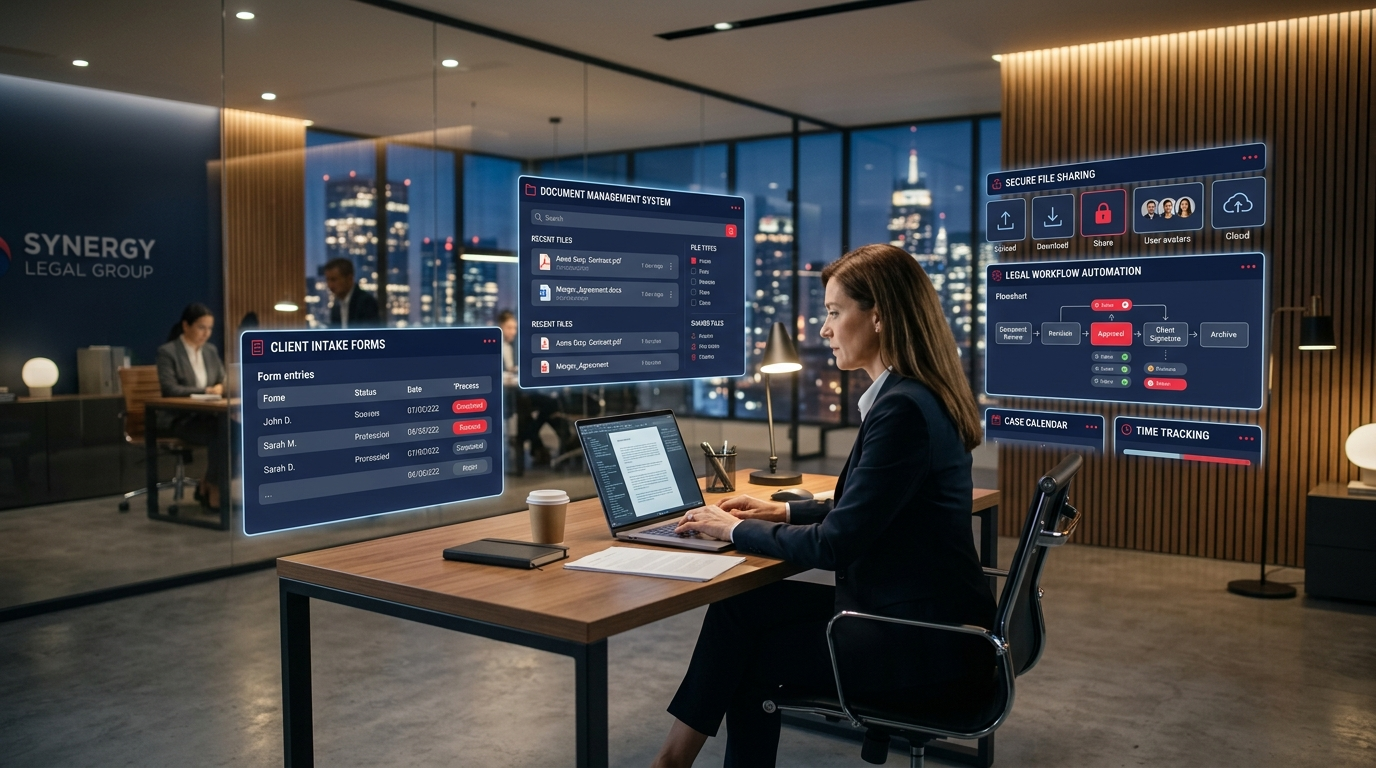 Building a Secure Client Intake & Document Management Web App for Modern Law Firms
