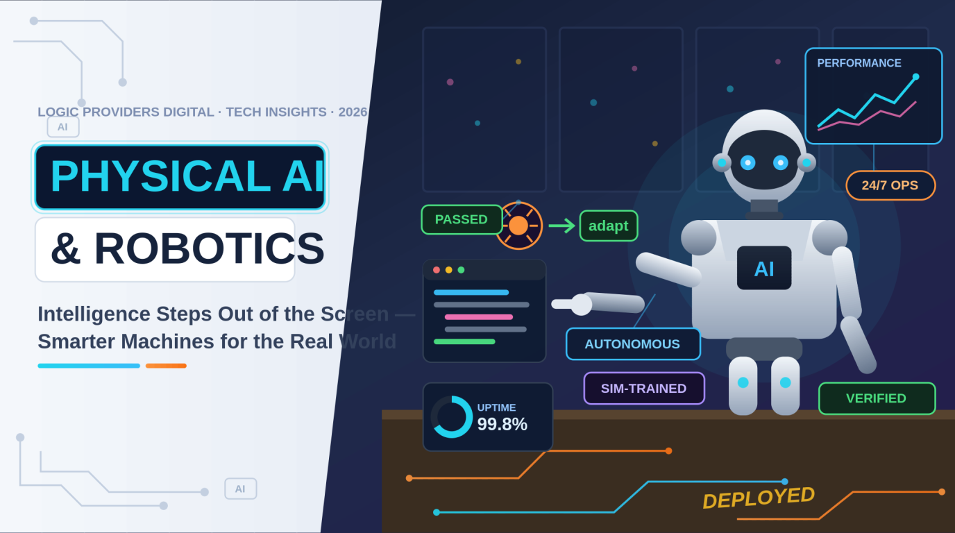 Physical AI & Robotics: When Intelligence Steps Out of the Screen